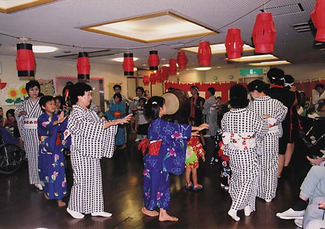 盆踊りの写真